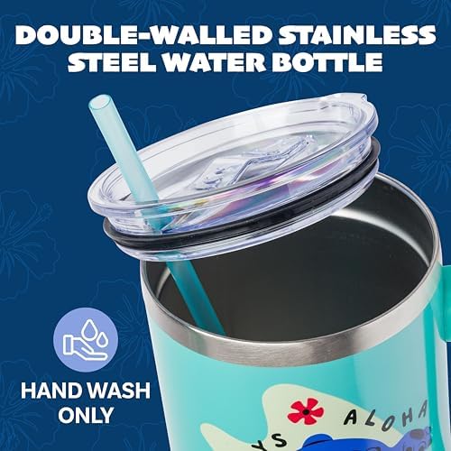 Silver Buffalo Disney Lilo and Stitch Aloha, Stainless Steel Tumbler, 40oz - Image 4