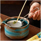8PCS Matcha Set With Ceramic Bowl Whisk Teaspoon Tea Sets Tea-making Tools Accessories(Sky Cyan) - Image 3