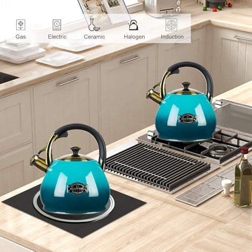 Tea Kettle Stovetop Whistling Kettle Teapot, 3Quart Tea Pot Stainless Steel Teakettle for Stove Top with Heat Proof Ergonomic Handle - Image 5