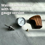 E61 Thermometer, Compatible for E61 Automatic Espresso Machine, Digital Coffee Maker Temperature Sensor Thermometer,Brewing Head Pressure Gauge Thermometer Modification Accessories(White gauge) - Image 5