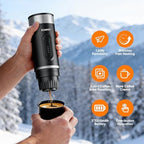 Portable Espresso Machine for Travel, Self-Heating Coffee Maker - Image 3