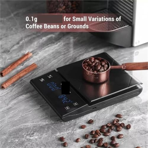Smart Coffee Scale with Timer 0.1g for Espresso Pour Over Baking - Image 4