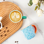 10 Oz Ceramic Coffee Mugs Set of 6 - Image 5
