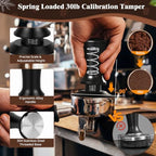 10PCS 51mm Espresso Accessories Kit with Tamping Station & Milk Pitcher - Image 6