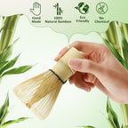 LemonRoad 16 Pcs Matcha Whisk Bulk 100 Prong Bamboo Whisk for Matcha Powder Traditional Japanese Chasen Handcrafted Organic Bamboo Stirrer Mixer Brush Authentic Ceremonial Tea Preparation Starter - Image 4
