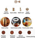 Featured Chestnut C3s Manual Coffee Grinder,Stainless Steel Conical Burr,Capacity 25g,Burr size 38mm，Portable manual grinder (black) - Image 6