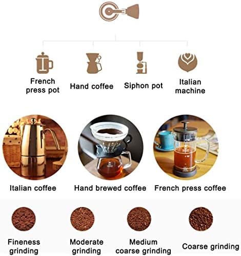 Featured Chestnut C3s Manual Coffee Grinder,Stainless Steel Conical Burr,Capacity 25g,Burr size 38mm，Portable manual grinder (black) - Image 6