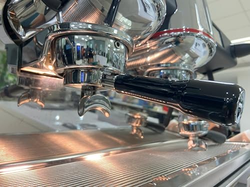 58mm Double Spout Portafilter Compatible with La Marzocco Espresso Machine Stainless Steel Espresso Portafilter with Double Shot Filter Basket Espresso Accessories-Handle Plastic - Image 7
