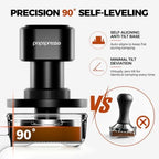 39mm Espresso Tamper, Impact Design Coffee Tamper with Sound Feedback, 3 Spring Loaded Coffee Tamper with Interchangeable 15lb/30lb Springs for Flair Classic, Signature - Image 5