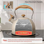 LONFFERY Tea Kettle for Stove Top - Image 3