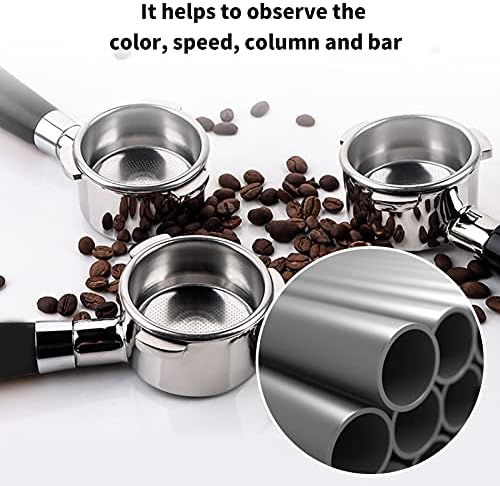 Coffee Machine Bottomless Handle Filter Holder 3 Ear Bottomless Portafilter for Delonghi Machine (51mm) - Image 7