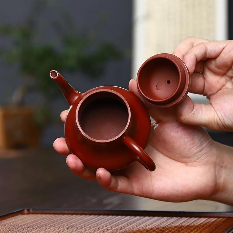 Tea Pots For Loose Tea 130ML Small Capacity Clay TeapotCraftsman Handmade Kettle Puer Tea Set Kung Fu Zisha Teaware Tea Infuser Pot - Image 5