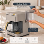 Multi-Brew Coffee Maker – 12-Cup Carafe & Single-Serve Pod or Grounds, Iced Coffee Mode, Programmable Touch Display, Includes Filters (PORCINI TAUPE) - Image 3