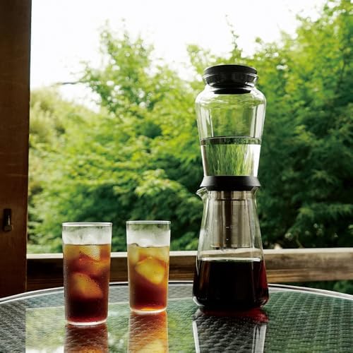 HARIO SBS-5B Slow Drip Brewer HARIO SHIZUKU (600ml), Black, One size - Image 4
