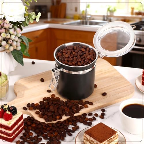 6 Pcs 27 Oz/ 800ml Stainless Steel Canisters for Kitchen - Image 5