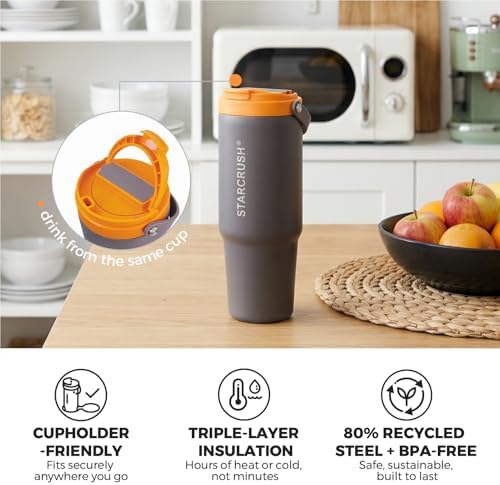 Portable Electric Espresso Maker, 30oz Insulated Stainless Steel Extraction Coffee Cup,Fast Brew with Pressure, Rechargeable, Leak Proof, BPA Free, Ideal for Travel,Commute and Office - Image 6