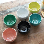 Kyoto Kiyomizu-yaki Earthenware Matcha Bowl - Rokuro Suji – 20.2 fl oz Charming Form, Lead-Free, Gift Box Included - Ideal for Tea and Café au Lait Made in Japan (Yellow Green) - Image 7