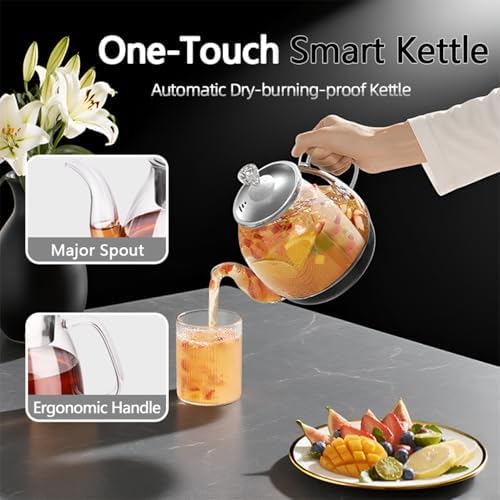 3L Multi-Cooker Tea Machines Non-Stick Steamer Dual Power White - Image 2