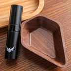 Walnut Espresso Accessories Set 58mm– Knock Box, 58mm Tamper Station, Single Dose Coffee Storage Tubes, Dosing Cup & RDT Spray 2pcs Wall-Mounted Portafilter Holder – Premium Barista Tools - Image 5