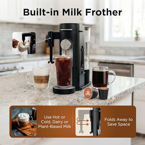 Ninja Single Serve Coffee Maker - Combo Machine, K-Cup Pods and Grounds - Image 6