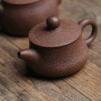 Tea Pots For Loose Tea Chinese Purple Sand Teapot, Coffee Pot, Handmade Retro Small Teapot, Household Tea Set, Teapot, Loose Tea Teapot, Chinese Tea Ceremony Supplies Tea Infuser Pot(Teapot 110ml) - Image 7