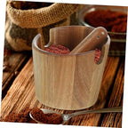 Wood Espresso Knock Box Station for Used Coffee Grounds Disposal - Image 5