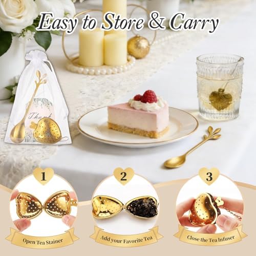 25 Sets Bridal Shower Tea Party Favors,Wedding Party Favors - Image 6