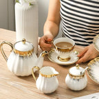 LETAOTAO Ceramic Tea Pot with Removable Stainless Steel Infuser, 30oz - Image 7