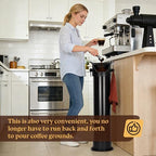Espresso Coffee Knock Box, Bring 30 Dedicated Garbage Bags and Towels - Image 3