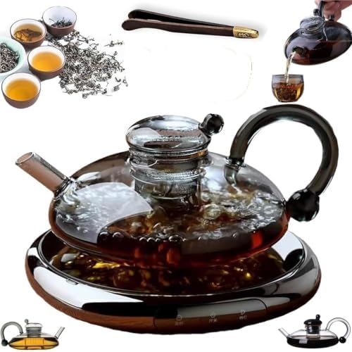Luxury Glass Teapot Set,Heat-resistant teapot by Unknown