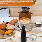51mm Espresso Accessories Kit, Espresso Distributor, Dosing Funnel and Puck Screen Set, WDT Tool Espresso, Coffee Tamper Espresso Machine Accessories for 51 mm Portafilter Barista Tools - Image 7
