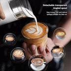 Full-Automatic Steam Boiling Water Frothing Machine,200ml Commercial Steam Milk Frother Machine,for Cappuccino,Latte - Image 4