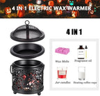 Dicimi Halloween Wax Melt Warmer – 3-in-1 Candle Warmer Lamp for Scented Wax, Wax Melter & Beverage Warmer, Flameless & Energy-Saving, Unique Scentsy Wax Warmer Alternative, Gifts for Friend - Image 5