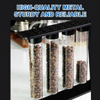Single Dose Coffee Bean Storage, Coffee Storage Containers, Capacity 45g, with 4 Pcs Glass Tubes, for Home Kitchen and Coffee Shop Use - Image 6