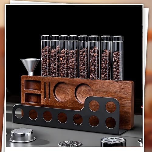 Single Dose Airtight Coffee Bean Storage Container with Tamping Station - Image 5