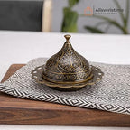 Alisveristime Lale Turkish Coffee Set with 6 Cups and Tray (Autentic Green) - Image 3
