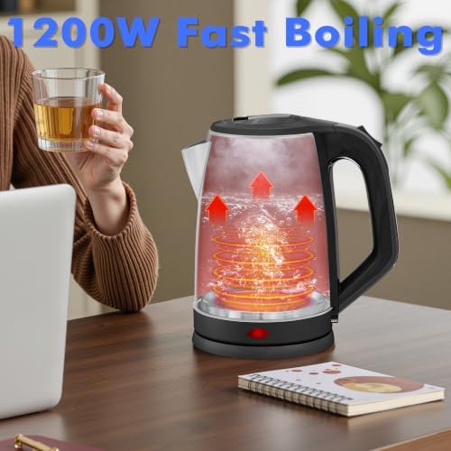 Stariver 2.5L Large Electric Kettle, BPA-Free Stainless Steel Water Kettle - Image 2