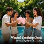36 Pcs Pink Tumblers with Straw & Lid - 24oz Coffee Cups - Image 6
