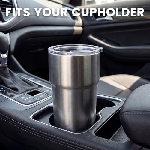 MEWAY 16oz Tumbler Double Wall Vacuum Insulated Travel Mug Bulk, Stainless Steel Tumblers with Lid, Powder Coated Coffee Cups for Cold & Hot Drinks (Silver,12 Pack) - Image 4