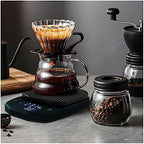 Electronic Scale Built-in Auto Timer Pour Over Espresso Smart Coffee Scale Kitchen Scales 3kg(Type-C Charging) - Image 2