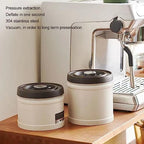 Vacuum Sealed Coffee Container, 304 Stainless Steel Press Type - Image 3