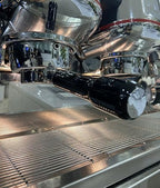 58mm Bottomless Portafilter Compatible with La Marzocco Espresso Machine Stainless Steel Espresso Portafilter with Double Shot Filter Basket Espresso Accessories-Handle Plastic - Image 3