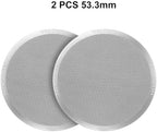Compatible for IKAPE V3, Reusable Thin & Lightweight Coffee Filter Made of 316 Stainless Steel for Home Espresso Brewing(2PCS 53.3MM) - Image 2