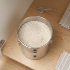 3.17Gal Stainless Steel Canister w/ Lid Flour Storage Container (12L) - Image 6