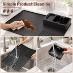 Silicone Coffee Mat with Tamping Station - Espresso Accessories - Image 5
