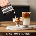 Neretva 20 Bar Espresso Machine with Milk Frothing Steam Wand & Milk Frothing Pitcher Jug Cup 350ML - Image 4