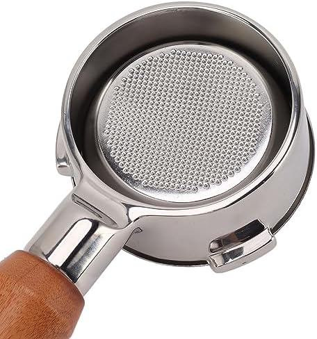 Generic 58mm Coffee Portafilter Stainless Steel Bottomless Design for Barsetto Coffee Machine Accessories 3 Ears Hypoallergenic Durable (Style 4) - Image 7