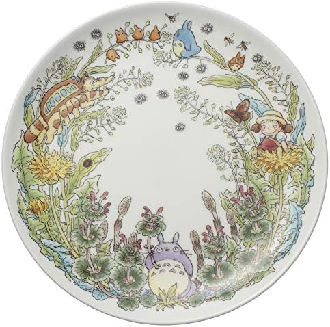 Noritake T50116A/4660-2 My Neighbor Totoro Plate, 9.1 inches (23 cm), Dandelion, Microwave Safe, 1 Piece - Image 6