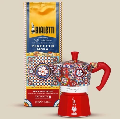 Bialetti Dolce & Gabbana Mochinduction 2 Cup Induction & Direct Fire (Coffee Maker, Espresso Makinetta) - Image 7
