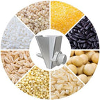 Grain Mill Attachment for KitchenAid Stand Mixer, All Metal Grain Mill Flour Mill for Kitchen Aid Accessories, Suitable for Grinding Non-Oily Dry Grain Corn, Coffee Bean, Millet, Wheat and Cereals - Image 6